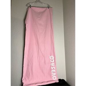 Lovesac Barbie pink microsuede 50x22 cover